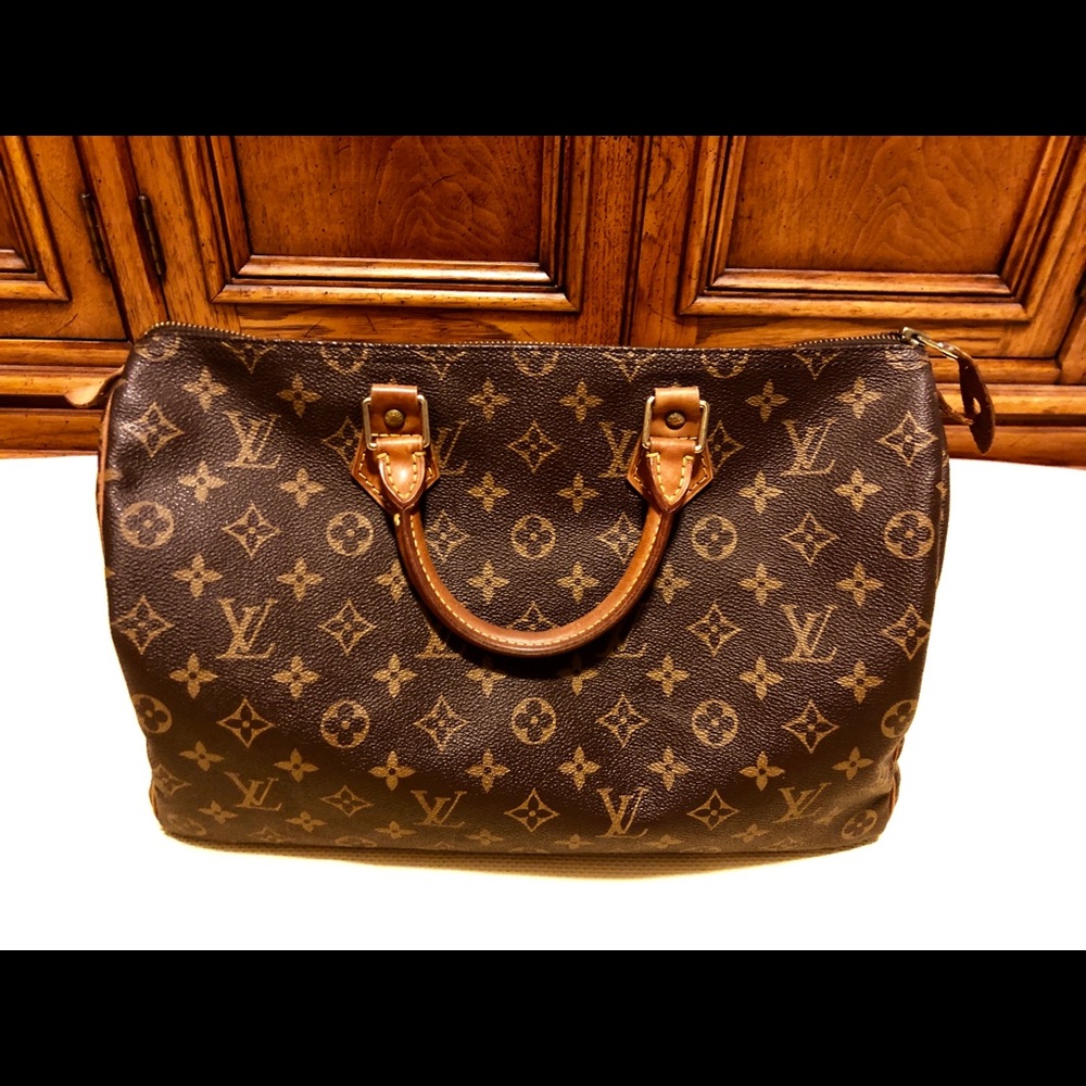 💯Authentic Louis Buitton Speedy 35